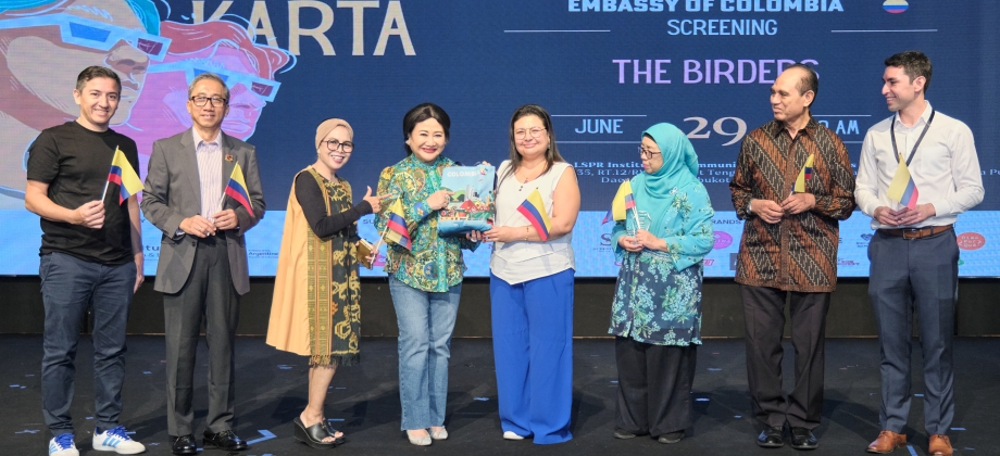 Embajada en Indonesia promueve la mega diversidad de Colombia en el Festival de Cine Latinoamericano “SaBOR”