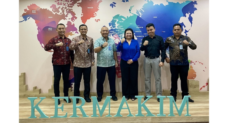 Encargada de Negocios de Colombia en Indonesia se reúne con el Coordinador de Cooperación Internacional de la Dirección General de Inmigración de Indonesia