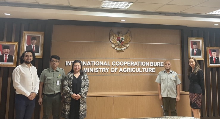 La Embajada se reúne con el Ministerio de Agricultura de Indonesia en preparación de la misión técnica colombiana en cacao