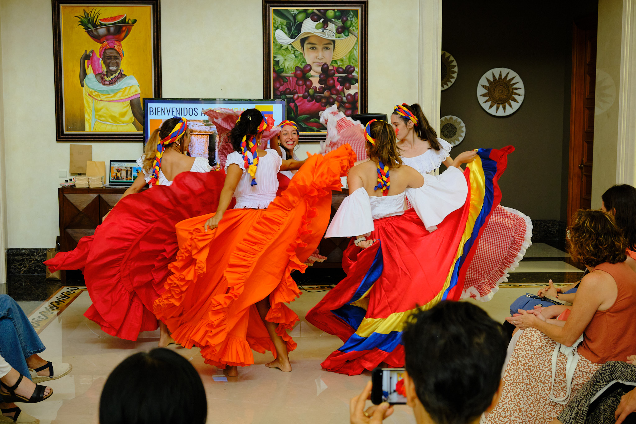 Colombia fue el país anfitrión, realizando una muestra cultural y gastronómica.