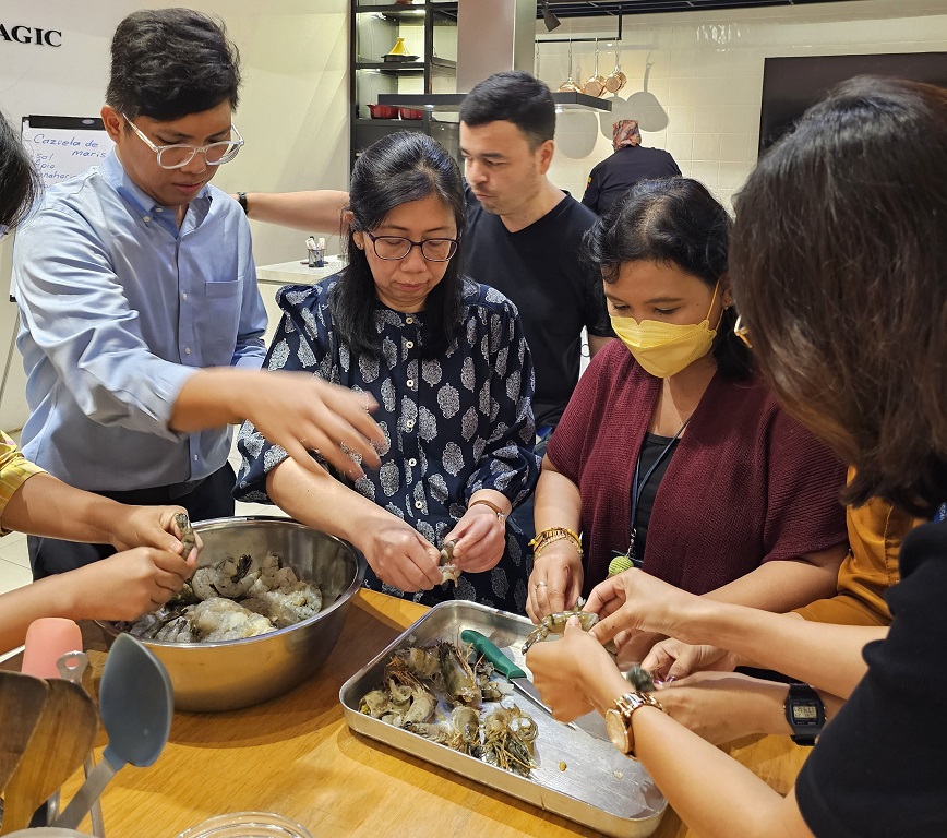 Clase de cocina colombiana con ASEAN