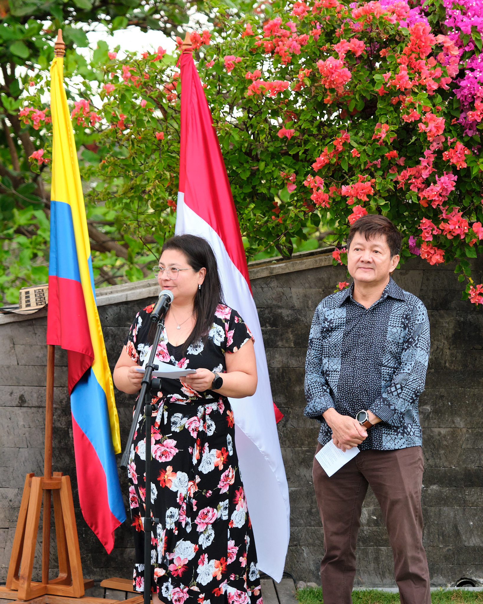 Embajada de Colombia en Indonesia conmemoró fiestas patria en Bali