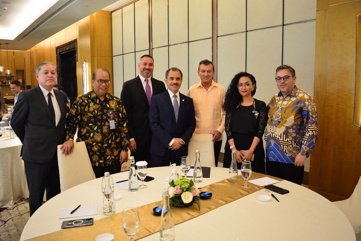 Presentación ante medios de comunicación del Foro de Negocios Indonesia – América Latina INALAC 2022, que se realizará en Tangerang (Indonesia) el 17 y 18 de octubre de 2022.