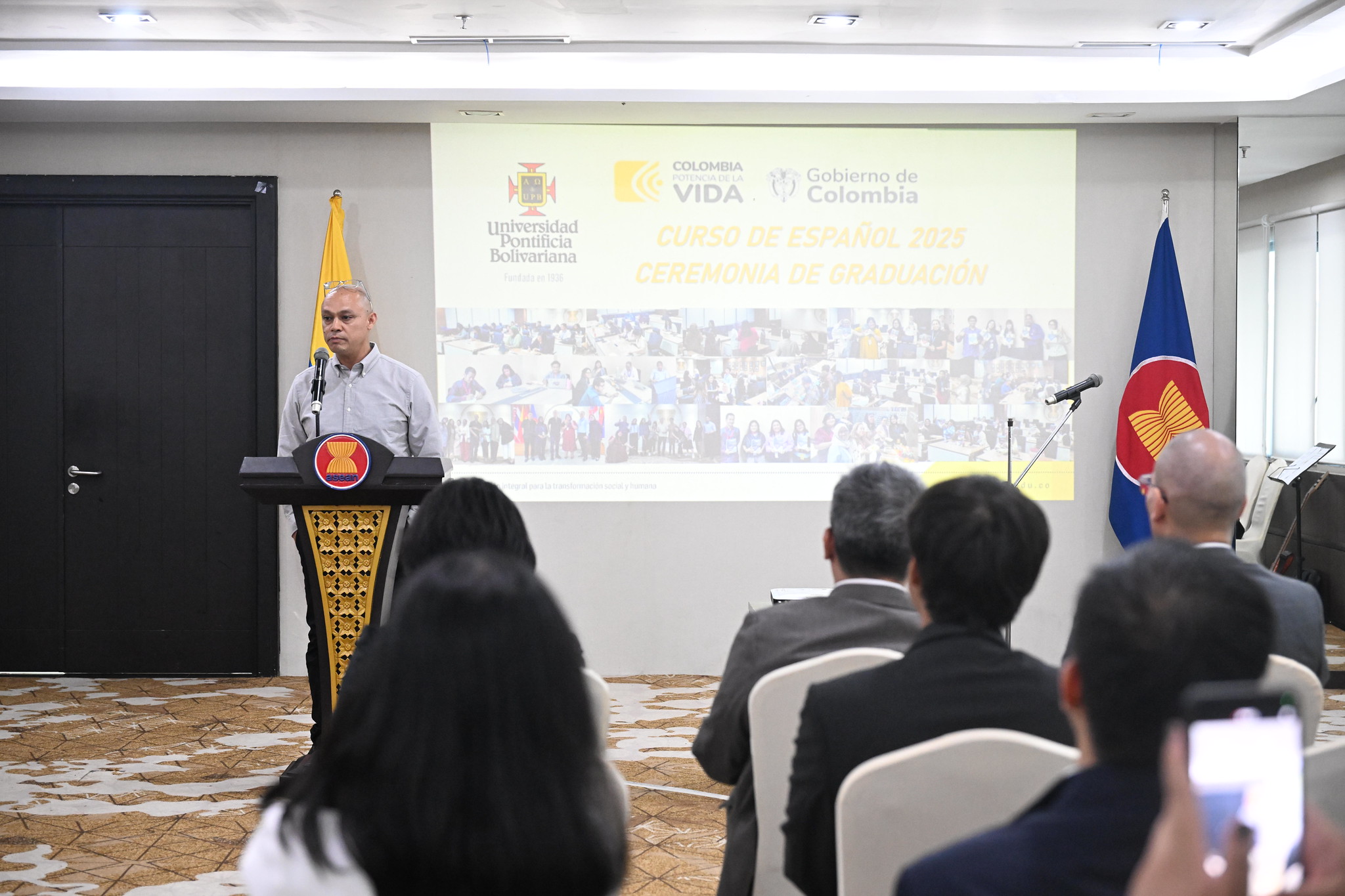 Culmina la octava edición de los cursos de español ofrecidos por el Gobierno de Colombia a la ASEAN