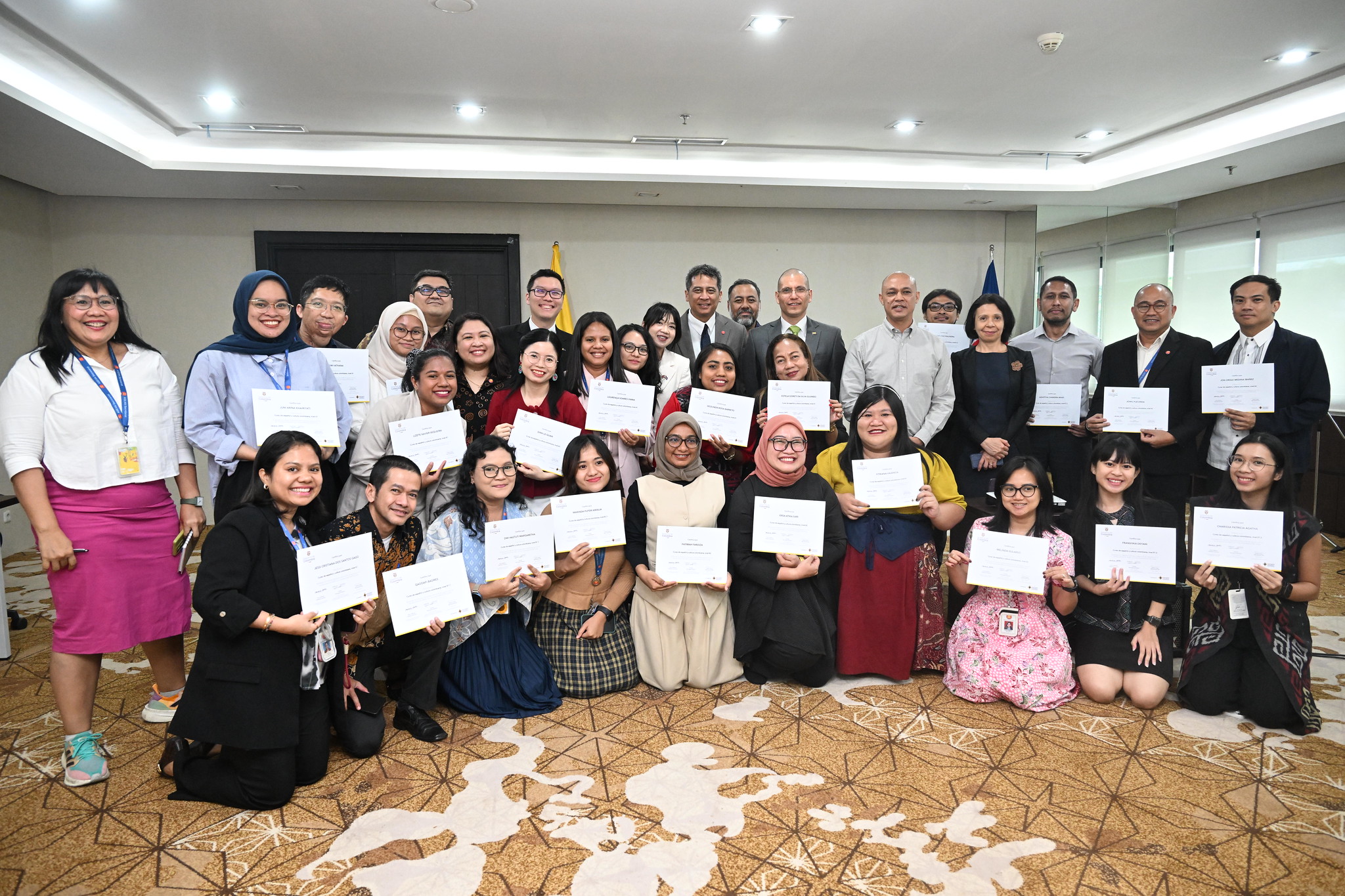 Culmina la octava edición de los cursos de español ofrecidos por el Gobierno de Colombia a la ASEAN
