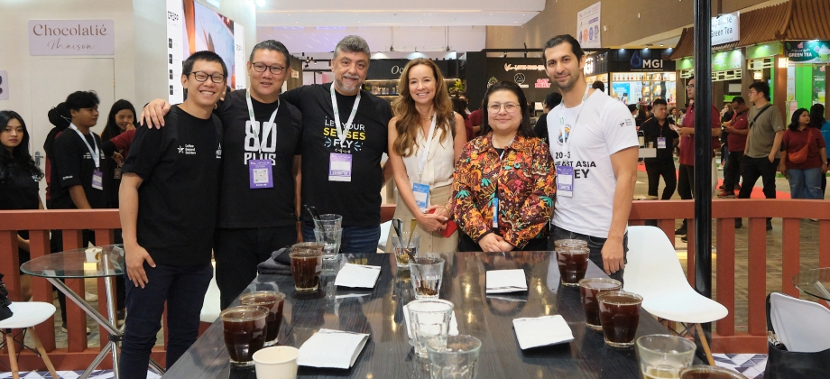 La Embajada de Colombia continúa promocionando el café colombiano en Indonesia