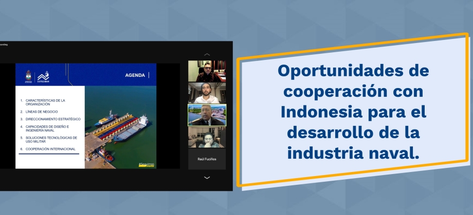  Oportunidades de cooperación con Indonesia para el desarrollo de la industria naval