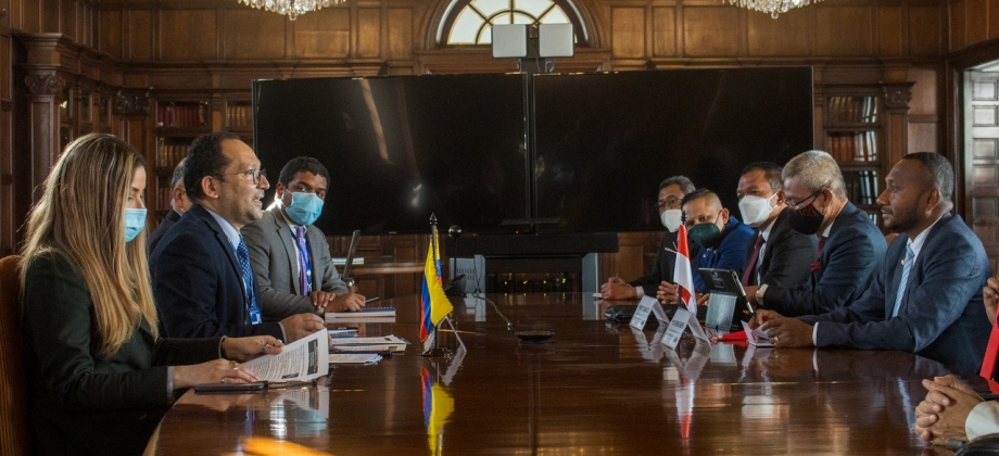 Director de Asia, África y Oceanía recibió a la delegación indonesa del Grupo de Parlamentarios de Amistad Colombia 