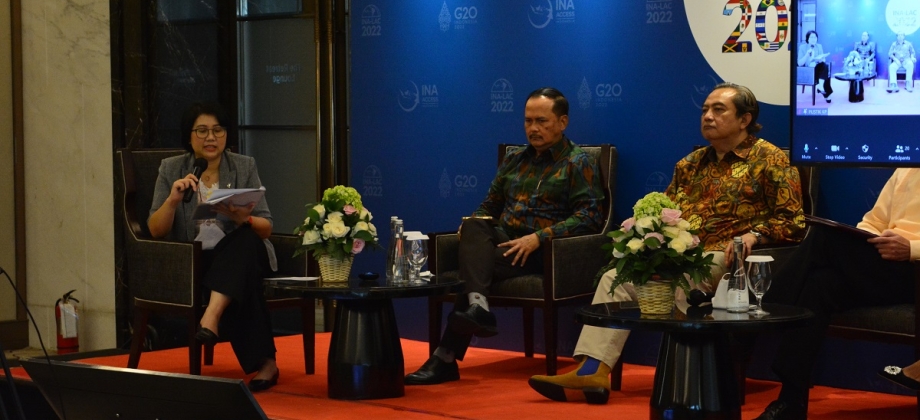 Embajada de Colombia en Indonesia participó en la rueda de prensa del Foro de Negocios Indonesia – América Latina INALAC 2022