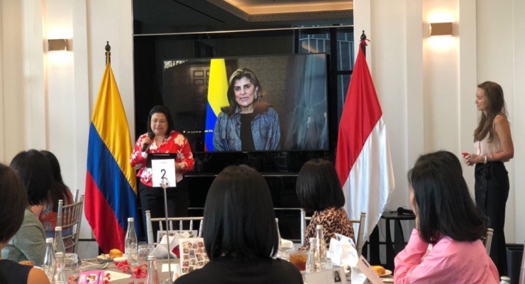 La Embajada de Colombia y la Oficina Comercial de ProColombia en Indonesia conmemoran el Día Internacional de la Mujer