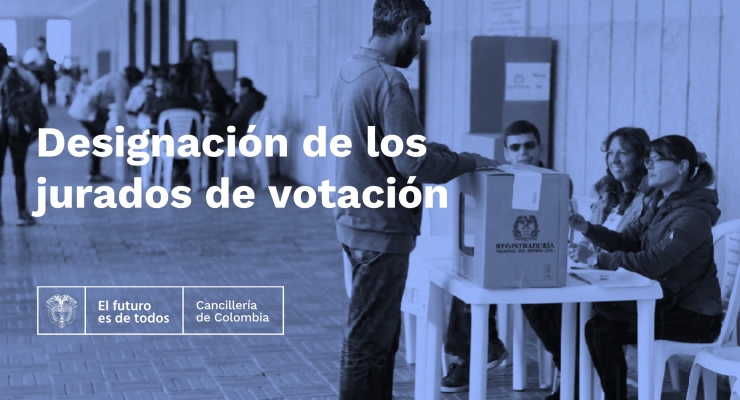 Designación de los jurados de votación en el Consulado de Colombia en Jakarta para las Elecciones Presidenciales 2022