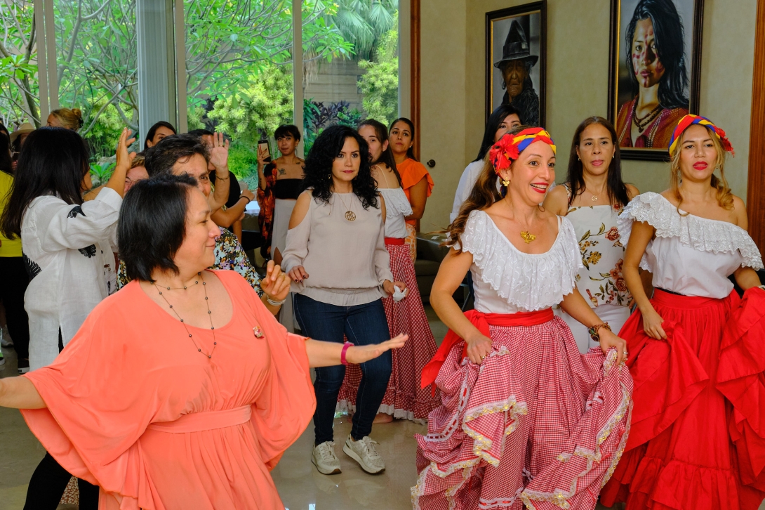 Colombia fue el país anfitrión, realizando una muestra cultural y gastronómica.